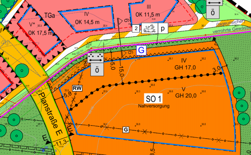 Bebauungsplan „Am Schwanen-Soll“ der Gemeinde Papendorf